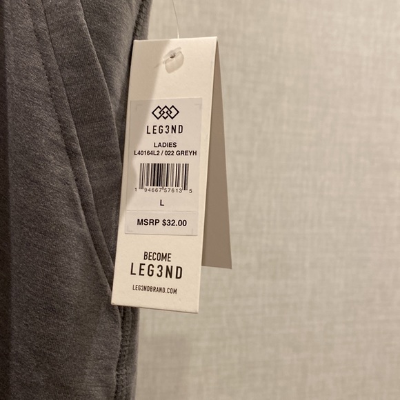 Leg3nd Athletic Pants with pockets NWT Large - Picture 3 of 8